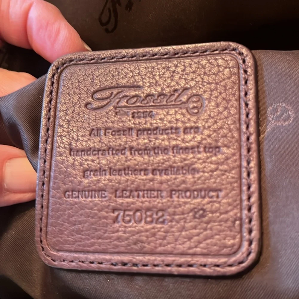 Beautiful Fossil leather purse